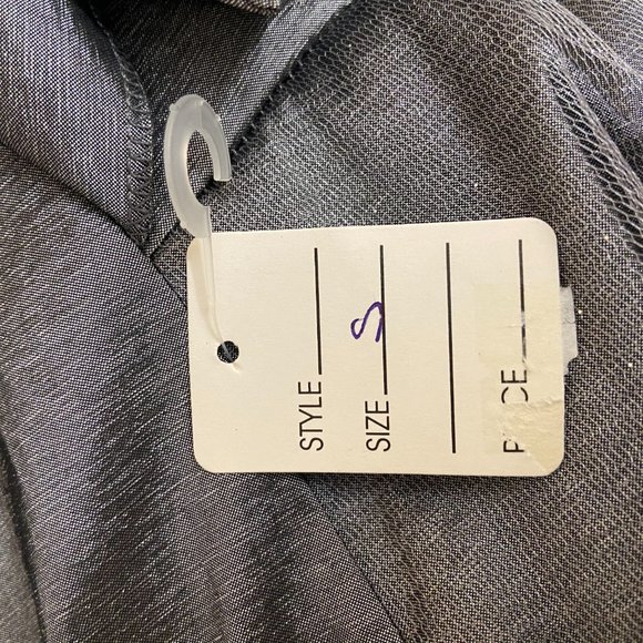 NWT Elegant Satin Formal Mini Dress, Strapless - Picture 7 of 8